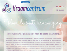 Tablet Screenshot of kraamcentrum.nl